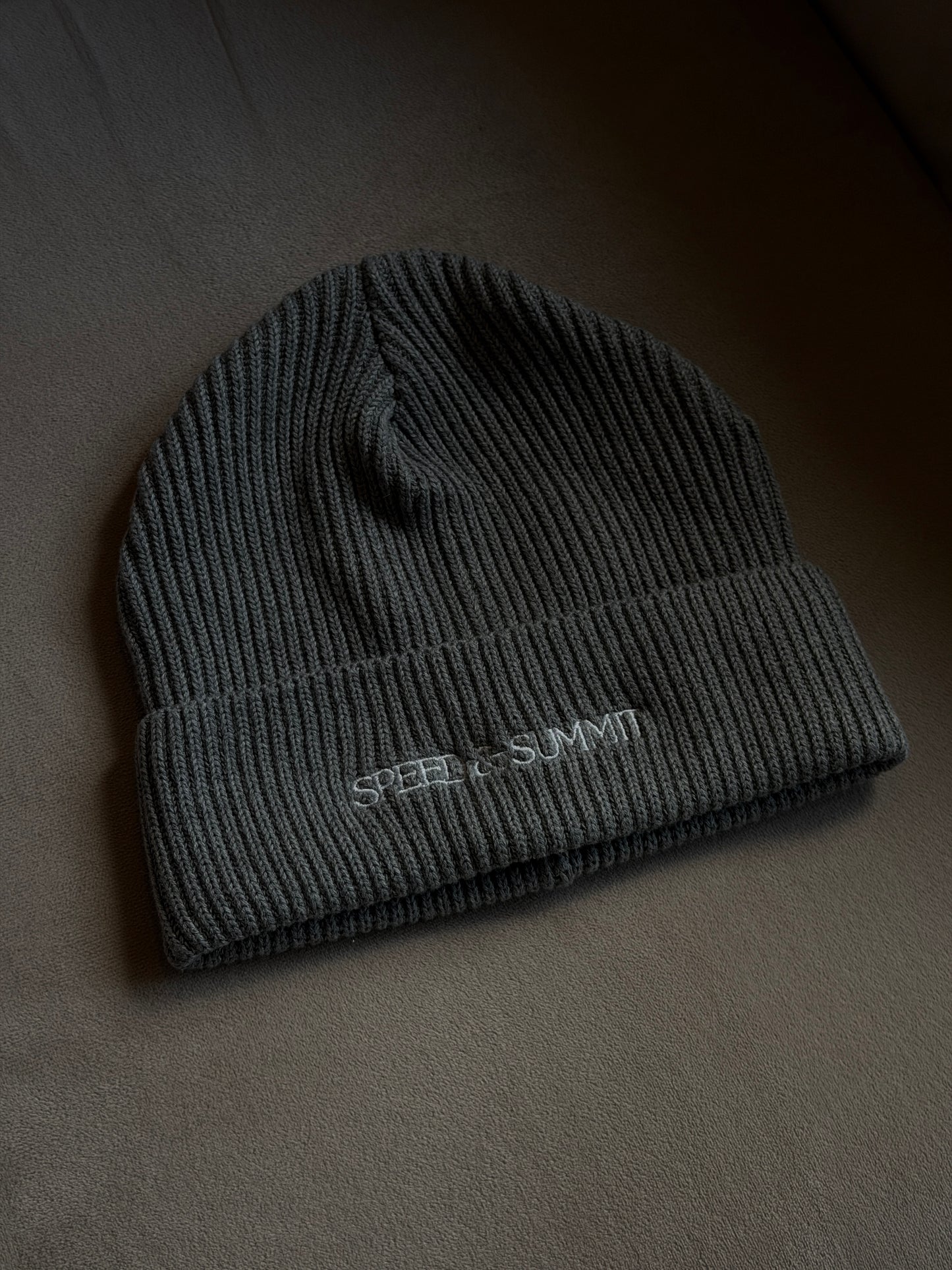 Speed & Summit - Mid Heather Grey Beanie